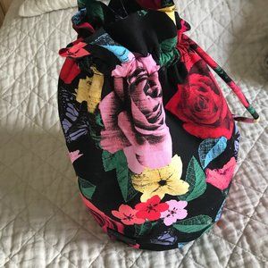 Vera Bradley Havana Rose Drawstring Bag